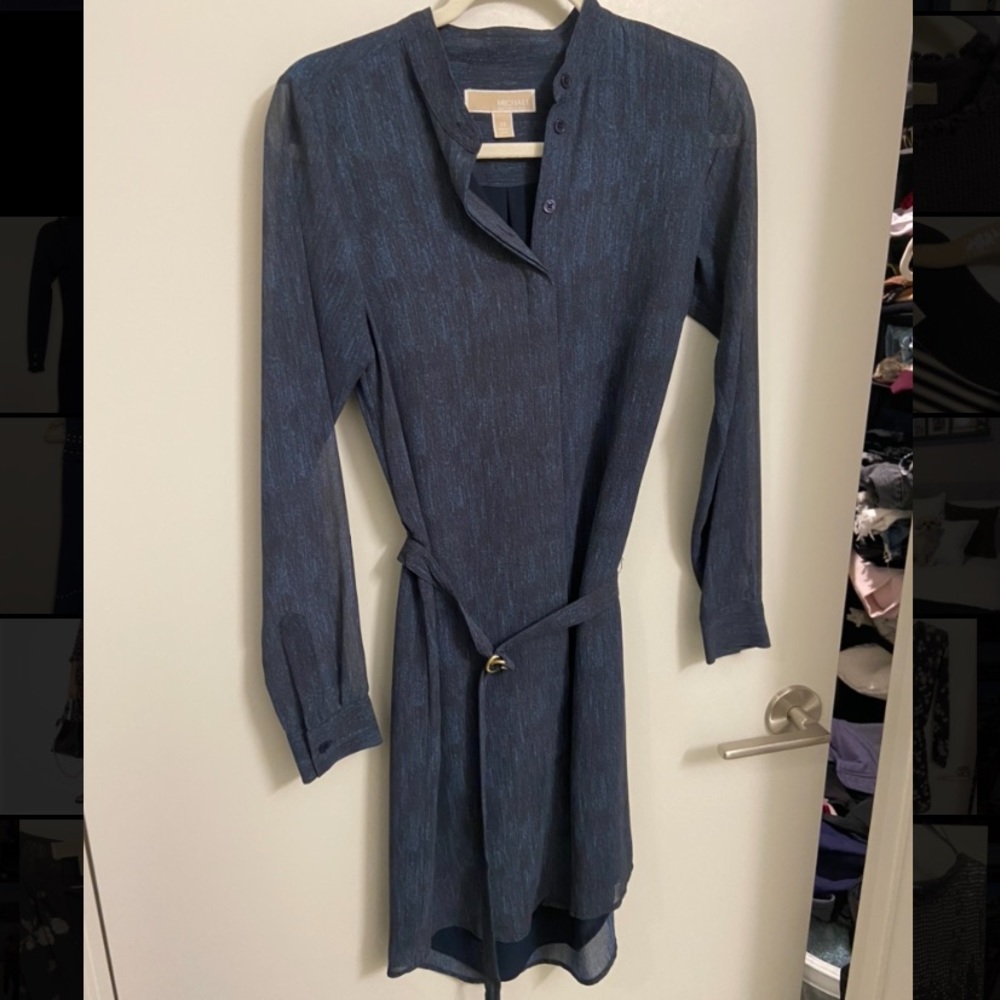 Michael Kors Shirt Shift Dress